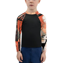 Kid's Boys Deer Forest BJJ Rash Guard: Unleash the Spirit of the Wild Boys Deer Forest Exclusive Kids Long Sleeve Rash Guard