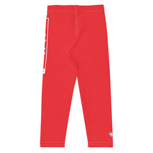 Kid's Boys Jiu-Jitsu Athletic Leggings 001 - Scarlet Boys Exclusive Jiu-Jitsu Kids Leggings