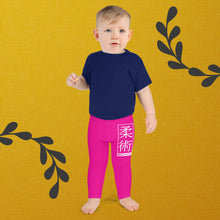 Kid's Boys Jiu-Jitsu Athletic Leggings 003 - Hollywood Cerise Boys Exclusive Jiu-Jitsu Kids Leggings