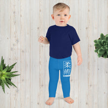 Kid's Boys Jiu-Jitsu Athletic Leggings 004 - Azul Boys Exclusive Jiu-Jitsu Kids Leggings