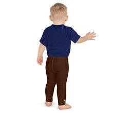 Kid's Boys Jiu-Jitsu Athletic Leggings 006 - Chocolate Boys Exclusive Jiu-Jitsu Kids Leggings
