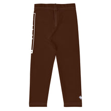 Kid's Boys Jiu-Jitsu Athletic Leggings 006 - Chocolate Boys Exclusive Jiu-Jitsu Kids Leggings