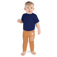 Kid's Boys Jiu-Jitsu Athletic Leggings 007 - Raw Sienna Boys Exclusive Jiu-Jitsu Kids Leggings