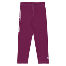 Kid's Boys Jiu-Jitsu Athletic Leggings 013 - Tyrian Purple Boys Exclusive Jiu-Jitsu Kids Leggings