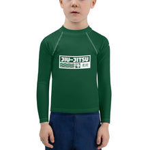 Kid's Boys Long Sleeve BJJ Rash Guard Jiu-Jitsu 008 - Sherwood Forest Boys Exclusive Jiu-Jitsu Kids Long Sleeve Rash Guard