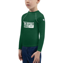 Kid's Boys Long Sleeve BJJ Rash Guard Jiu-Jitsu 008 - Sherwood Forest Boys Exclusive Jiu-Jitsu Kids Long Sleeve Rash Guard