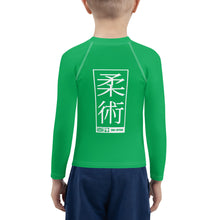 Kid's Boys Long Sleeve BJJ Rash Guard Jiu-Jitsu 009 - Jade Boys Exclusive Jiu-Jitsu Kids Long Sleeve Rash Guard