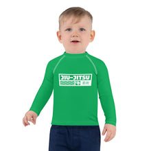 Kid's Boys Long Sleeve BJJ Rash Guard Jiu-Jitsu 009 - Jade Boys Exclusive Jiu-Jitsu Kids Long Sleeve Rash Guard