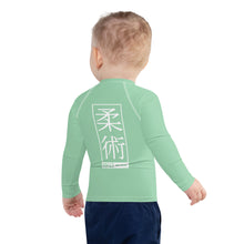 Kid's Boys Long Sleeve BJJ Rash Guard Jiu-Jitsu 010 - Vista Blue Boys Exclusive Jiu-Jitsu Kids Long Sleeve Rash Guard