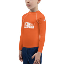 Kid's Boys Long Sleeve BJJ Rash Guard Jiu-Jitsu 012 - Flamingo Boys Exclusive Jiu-Jitsu Kids Long Sleeve Rash Guard