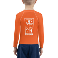 Kid's Boys Long Sleeve BJJ Rash Guard Jiu-Jitsu 012 - Flamingo Boys Exclusive Jiu-Jitsu Kids Long Sleeve Rash Guard