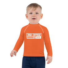 Kid's Boys Long Sleeve BJJ Rash Guard Jiu-Jitsu 012 - Flamingo Boys Exclusive Jiu-Jitsu Kids Long Sleeve Rash Guard