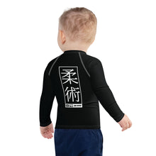Kid's Boys Long Sleeve BJJ Rash Guard Jiu-Jitsu 015 - Noir Boys Exclusive Jiu-Jitsu Kids Long Sleeve Rash Guard