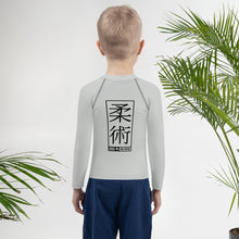 Kid's Boys Long Sleeve BJJ Rash Guard Jiu-Jitsu 018 - Smoke Boys Exclusive Jiu-Jitsu Kids Long Sleeve Rash Guard