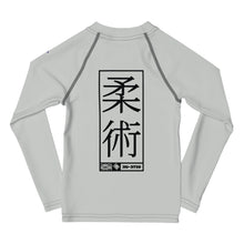 Kid's Boys Long Sleeve BJJ Rash Guard Jiu-Jitsu 018 - Smoke Boys Exclusive Jiu-Jitsu Kids Long Sleeve Rash Guard