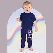 Kid's Boys Jiu-Jitsu Athletic Leggings 002 Midnight Blue Boys Exclusive Jiu-Jitsu Kids Leggings