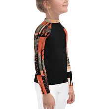 Kid's Girls Deer Forest BJJ Rash Guard: Unleash Nature's Power Deer Forest Exclusive Girls Kids Long Sleeve Rash Guard Swimwear