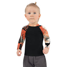 Kid's Girls Deer Forest BJJ Rash Guard: Unleash Nature's Power Deer Forest Exclusive Girls Kids Long Sleeve Rash Guard Swimwear