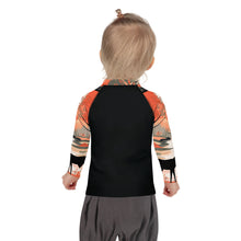 Kid's Girls Deer Forest BJJ Rash Guard: Unleash Nature's Power Deer Forest Exclusive Girls Kids Long Sleeve Rash Guard Swimwear