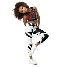 Kids' Girls Houndstooth Yoga Pants Leggings Exclusive Girls Houndstooth Kids Leggings