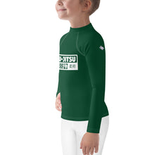 Kid's Girls Long Sleeve BJJ Rash Guard Jiu-Jitsu 008 - Sherwood Forest Exclusive Girls Jiu-Jitsu Kids Long Sleeve Rash Guard