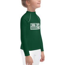 Kid's Girls Long Sleeve BJJ Rash Guard Jiu-Jitsu 008 - Sherwood Forest Exclusive Girls Jiu-Jitsu Kids Long Sleeve Rash Guard