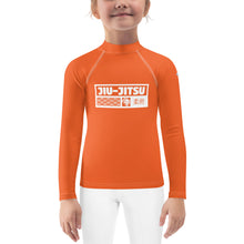 Kid's Girls Long Sleeve BJJ Rash Guard Jiu-Jitsu 012 - Flamingo Exclusive Girls Jiu-Jitsu Kids Long Sleeve Rash Guard