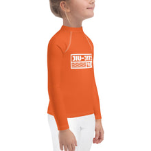 Kid's Girls Long Sleeve BJJ Rash Guard Jiu-Jitsu 012 - Flamingo Exclusive Girls Jiu-Jitsu Kids Long Sleeve Rash Guard