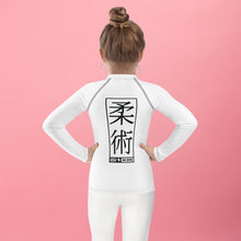 Kid's Girls Long Sleeve BJJ Rash Guard Jiu-Jitsu 016 - Snow Exclusive Girls Jiu-Jitsu Kids Long Sleeve Rash Guard