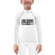 Kid's Girls Long Sleeve BJJ Rash Guard Jiu-Jitsu 016 - Snow Exclusive Girls Jiu-Jitsu Kids Long Sleeve Rash Guard
