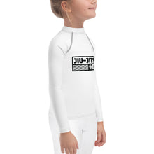 Kid's Girls Long Sleeve BJJ Rash Guard Jiu-Jitsu 016 - Snow Exclusive Girls Jiu-Jitsu Kids Long Sleeve Rash Guard