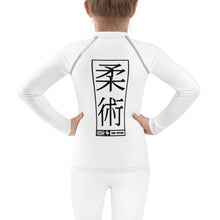 Kid's Girls Long Sleeve BJJ Rash Guard Jiu-Jitsu 016 - Snow Exclusive Girls Jiu-Jitsu Kids Long Sleeve Rash Guard