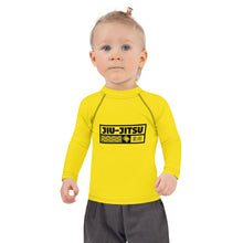 Kid's Girls Long Sleeve BJJ Rash Guard Jiu-Jitsu 017 - Golden Sun Exclusive Girls Jiu-Jitsu Kids Long Sleeve Rash Guard
