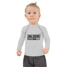 Dynamic Style: Kid's Girls Long Sleeve BJJ Rash Guard Jiu-Jitsu 018 - Smoke Exclusive Girls Jiu-Jitsu Kids Long Sleeve Rash Guard