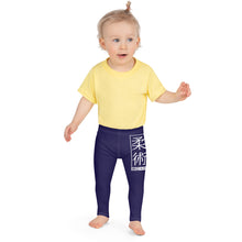 Kids' Girls Yoga Pants Workout Leggings Jiu-Jitsu 002 Midnight Blue Exclusive Girls Jiu-Jitsu Kids Leggings