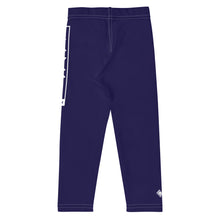 Kids' Girls Yoga Pants Workout Leggings Jiu-Jitsu 002 Midnight Blue Exclusive Girls Jiu-Jitsu Kids Leggings