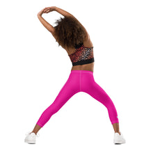 Kid's Girls Yoga Pants Workout Leggings Jiu-Jitsu 003 - Hollywood Cerise Exclusive Girls Jiu-Jitsu Kids Leggings