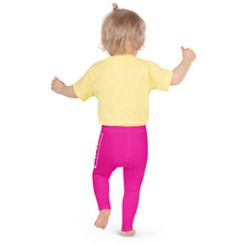 Kid's Girls Yoga Pants Workout Leggings Jiu-Jitsu 003 - Hollywood Cerise Exclusive Girls Jiu-Jitsu Kids Leggings