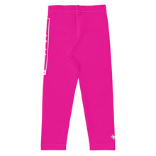 Kid's Girls Yoga Pants Workout Leggings Jiu-Jitsu 003 - Hollywood Cerise Exclusive Girls Jiu-Jitsu Kids Leggings