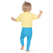 Kids' Girls Yoga Pants Workout Leggings Jiu-Jitsu 005 - Cyan Exclusive Girls Jiu-Jitsu Kids Leggings