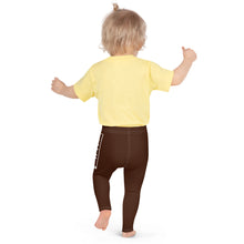 Kids' Girls Yoga Pants Workout Leggings Jiu-Jitsu 006 - Chocolate Exclusive Girls Jiu-Jitsu Kids Leggings