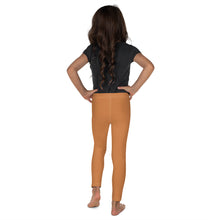 Kids' Girls Yoga Pants Workout Leggings Jiu-Jitsu 007 - Raw Sienna Exclusive Girls Jiu-Jitsu Kids Leggings