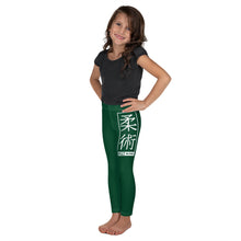 Kids' Girls Yoga Pants Workout Leggings Jiu-Jitsu 008 - Sherwood Forest Exclusive Girls Jiu-Jitsu Kids Leggings