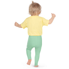 Kids' Girls Yoga Pants Workout Leggings Jiu-Jitsu 010 - Vista Blue Exclusive Girls Jiu-Jitsu Kids Leggings