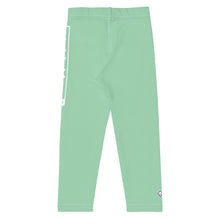 Kids' Girls Yoga Pants Workout Leggings Jiu-Jitsu 010 - Vista Blue Exclusive Girls Jiu-Jitsu Kids Leggings