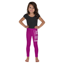 Kids' Girls Yoga Pants Workout Leggings Jiu-Jitsu 014 - Fresh Eggplant Exclusive Girls Jiu-Jitsu Kids Leggings