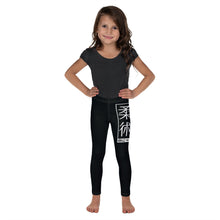 Kids' Girls Yoga Pants Workout Leggings Jiu-Jitsu 015 - Noir Exclusive Girls Jiu-Jitsu Kids Leggings