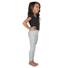 Kid's Girls Yoga Pants Workout Leggings Jiu-Jitsu 018 - Smoke Exclusive Girls Jiu-Jitsu Kids Leggings