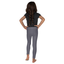 Kid's Girls Yoga Pants Workout Leggings Jiu-Jitsu 019 - Charcoal Exclusive Girls Jiu-Jitsu Kids Leggings
