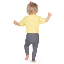 Kid's Girls Yoga Pants Workout Leggings Jiu-Jitsu 019 - Charcoal Exclusive Girls Jiu-Jitsu Kids Leggings